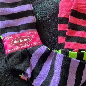 Striped socks - women’s